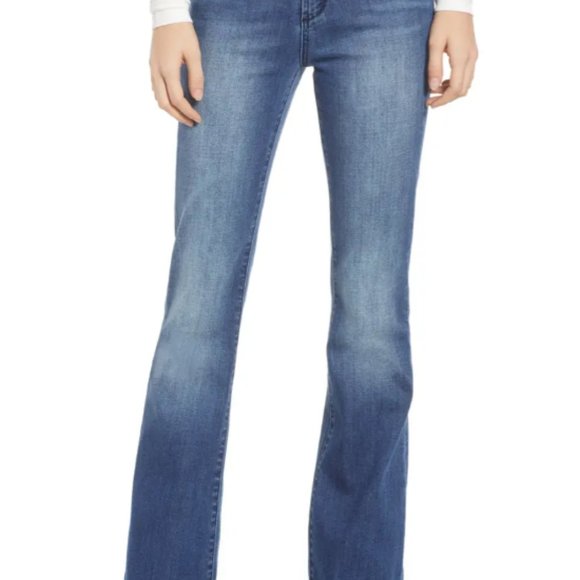 SIZE 29 - LEITH HIGH WAIST FLARE JEANS - Picture 2 of 7